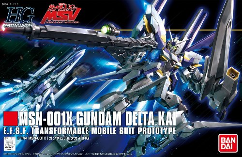 Bandai Hobby #148 High Grade Universal Century 1/144 Gundam Delta Kai Action Figure