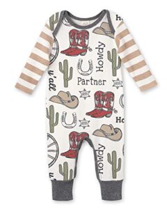 tesa babe baby boy clothes soft cotton romper bodysuit gift set jumpsuit outfit one-piece newborn toddler toy prints coverall (3-6 months)