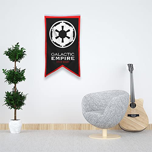 Bayyon The Galactic Empire Banner Flag 30x50 Inch Man Cave Home Office Bed Room Decor (Wars)