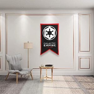 Bayyon The Galactic Empire Banner Flag 30x50 Inch Man Cave Home Office Bed Room Decor (Wars)