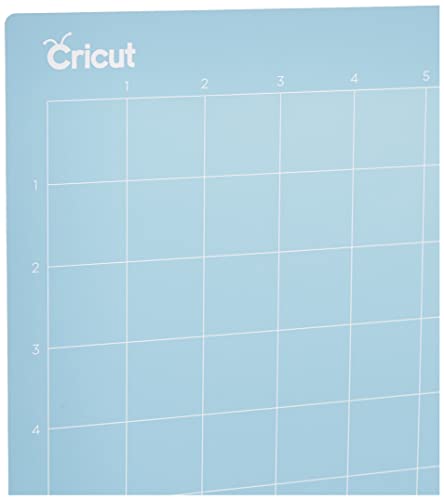 Cricut LightGrip Cutting Mats 12in x 24in, Reusable Cutting Mats for Crafts with Protective Film, Use with Printer Paper, Vellum, Light Cardstock & More for Cricut Explore & Maker (1 Count)