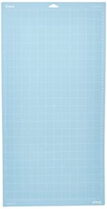 cricut lightgrip cutting mats 12in x 24in, reusable cutting mats for crafts with protective film, use with printer paper, vellum, light cardstock & more for cricut explore & maker (1 count)