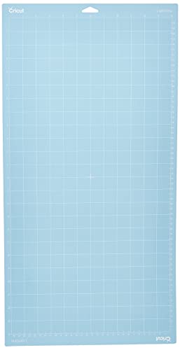 Cricut LightGrip Cutting Mats 12in x 24in, Reusable Cutting Mats for Crafts with Protective Film, Use with Printer Paper, Vellum, Light Cardstock & More for Cricut Explore & Maker (1 Count)