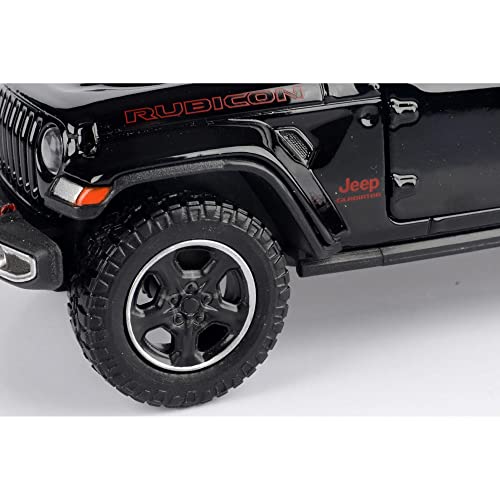 Motormax Toy 2021 Gladiator Rubicon (Closed Top) Pickup Truck Black 124-127 Diecast Model Car by Motormax 79368