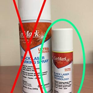 CerMark Ultra Laser Marking Aerosol, 2oz