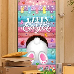 Happy Easter Party Supplies,Easter Party Decoration Spring Theme Decoration (Door Cover)