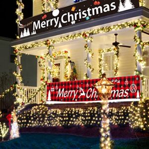 Merry Christmas Banner Christmas Decorations Merry Christmas Yard Sign Decor for Home Indoor Outdoor Party Decor Supplies