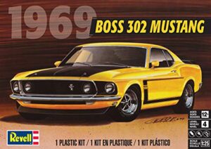 revell plastic model kit-69′ boss 302 mustang 1:25