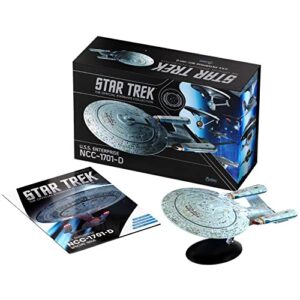 hero collector eaglemoss u.s.s. enterprise ncc-1701-d collector’s xl edition | star trek official starships collection | model replica