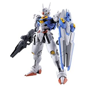 bandai namco entertainment hg 1/144 mobile suit gundam the witch from mercury aerial gundam model kit, white (2593849)