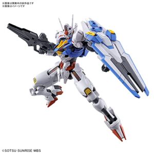 BANDAI NAMCO Entertainment HG 1/144 Mobile Suit Gundam The Witch from Mercury Aerial Gundam Model Kit, White (2593849)