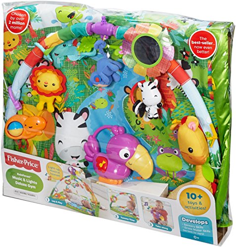 Fisher-Price Tiny Take-Alongs Gift Set, 6 Activity Toys For Baby To Rattle and Teethe