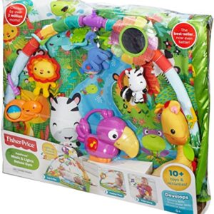 Fisher-Price Tiny Take-Alongs Gift Set, 6 Activity Toys For Baby To Rattle and Teethe