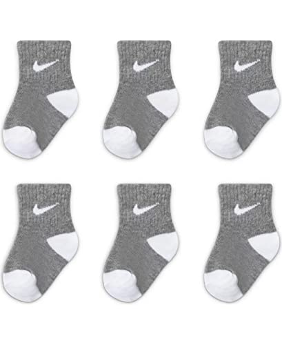 Nike Infant 6 Pairs Lightweight Ankle Socks Size 6-12 Months