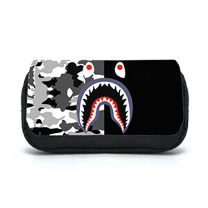 GUTUQCIO Black Camo Pencil Case Large Capacity Pencil Bag Multifunction Portable Pencil Pouch Holder Box for Teens Adults Gifts -2