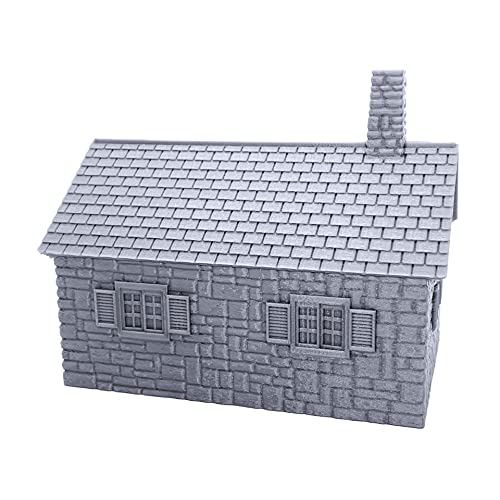 EnderToys Cottage Bundle, Terrain Scenery for Tabletop 28mm Miniatures Wargame, 3D Printed and Paintable