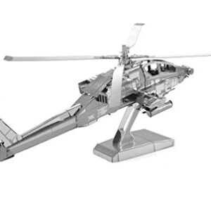 Metal Earth AH-64 Apache 3D Metal Model Kit Fascinations