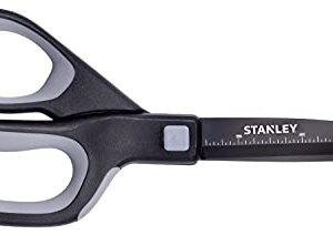 Stanley Scissors Piranha 8" Premium Scissor, Gray (SCI8TINS),1pk