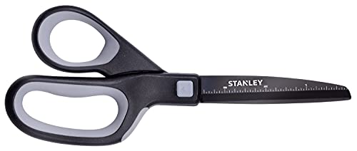 Stanley Scissors Piranha 8" Premium Scissor, Gray (SCI8TINS),1pk