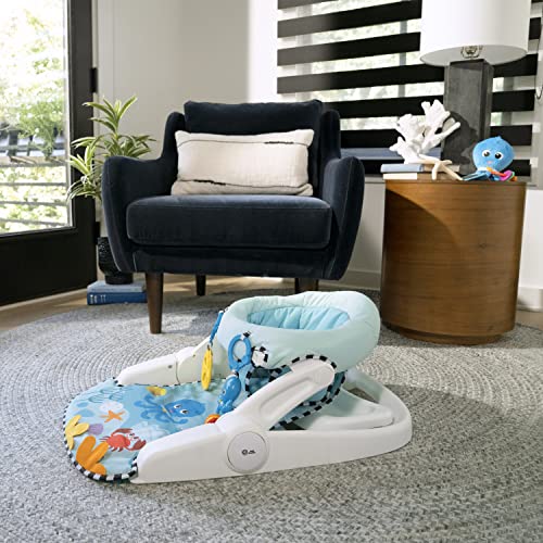 Baby Einstein Sea of Support 2-in-1 Sit-Up Floor Seat, with Removable Tray and Toys