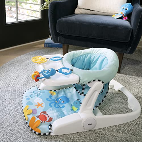 Baby Einstein Sea of Support 2-in-1 Sit-Up Floor Seat, with Removable Tray and Toys