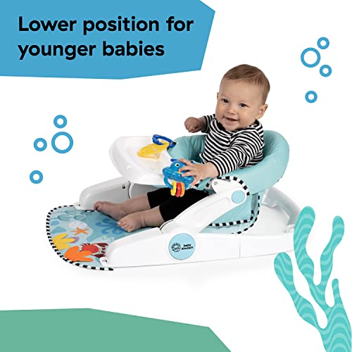 Baby Einstein Sea of Support 2-in-1 Sit-Up Floor Seat, with Removable Tray and Toys