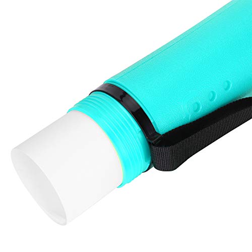 Poster Tube, Drawing Storage Tube, with Strap PE Moisture-Proof Waterproof for Posters Maps Artworks Documents(Green)