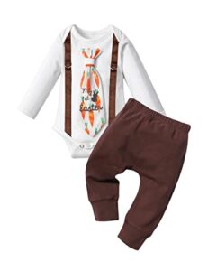 baby boy easter outfit 6-9 months, easter baby boy outfit suspender long sleeve romper pant sets my first easter baby boy outfit baby easter outfit boy