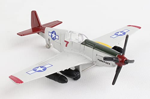 Daron Worldwide Trading Runway24 P51 Tuskegee Airmen Vehicle