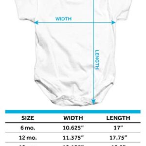 Popfunk NASA to The Future Baby Onesie Bodysuit, 6 Months