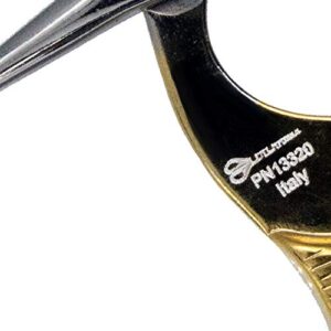 Ultima 3-1/2-Inch Forged, Gold-Plated, Stork Embroidery & Sewing Scissors
