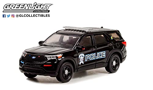 Greenlight 30350 Hot Pursuit - 2022 Police Interceptor Utility - Fishers Police Department, Fishers, Indiana (Hobby Exclusive) 1/64 Scale Diecast