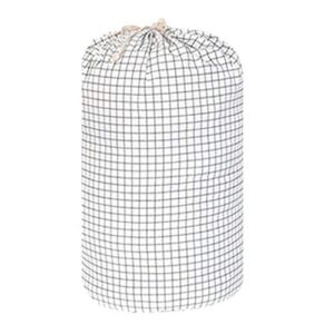 axgo quilt storage pouch, 1 pack foldable bundle dust-proof organizers bags, black&white grid