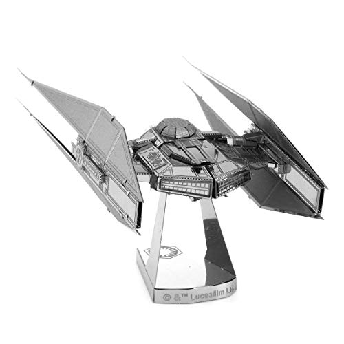 Fascinations Metal Earth Star Wars The Last Jedi Kylo Ren's TIE Silencer 3D Metal Model Kit