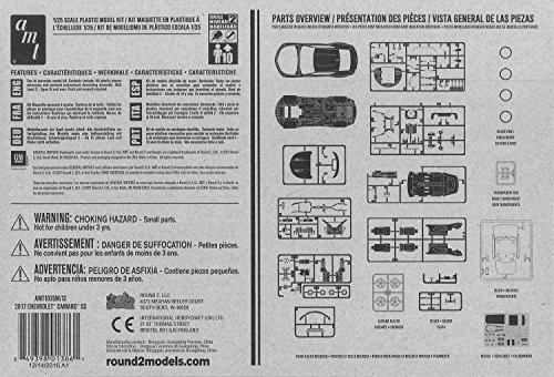 AMT 2017 Chevy Camaro 50th Anniversary 1:25 Scale Model Kit