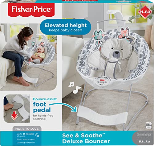 Fisher-Price See & Soothe Deluxe Bouncer