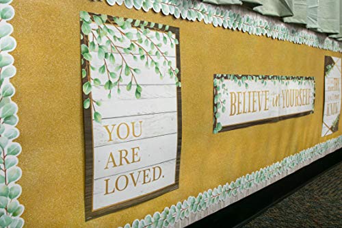 Teacher Created Resources Eucalyptus Believe in Yourself Banner, 8" x 39"