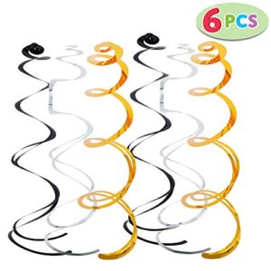 JOYIN 2023 Graduation Party Decoration 26 Pcs Hanging Swirls String Banner Graduation Decorations Kit for Congrats Grad Indoor Outdoor School Part Supplies