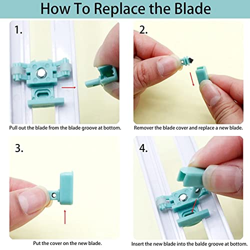 Craft Circle Cutter, Circular Cutter, Compass Circle Cutter for Paper Circular Cutting Tool for Cardstocks