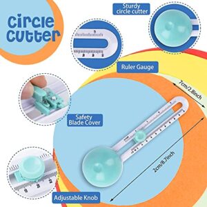 Craft Circle Cutter, Circular Cutter, Compass Circle Cutter for Paper Circular Cutting Tool for Cardstocks