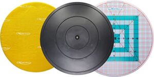 martelli round-about set – 17″ turntable, cutting mat & ironing pad