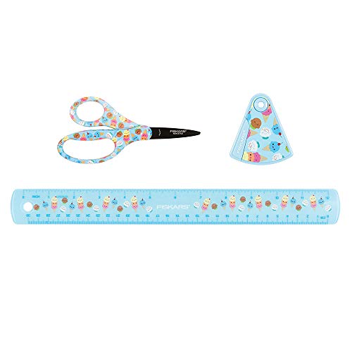 Fiskars Kids School Set 3 Piece, Ice Cream