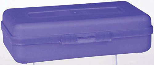 Purple Pencil Case | 2 1/2" x 8 1/4" x 5" | 1 Pc.