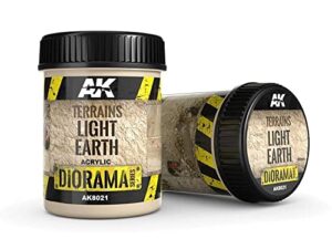 aki diorama effects – light earth terrain 250ml