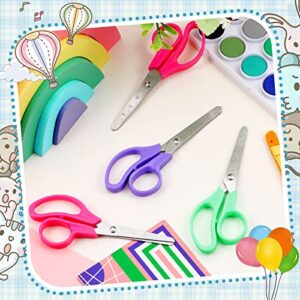 150 Pcs Scissors Bulk for Kids 5.5 Inch Blunt Tip Scissors Classroom Scissors for School Student Children DIY Craft, Assorted Color