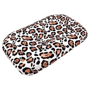 Little Jump Baby Lounger Cover for Newborn, Cotton Lounger Pillow Case for Babies, Snug Fitted Removable Slipcover, Babynest Cover for Boys & Girls (Leopard Print)