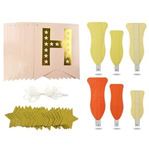 Fall Birthday Decorations Kit Autumn Birthday Party Decor Fall Party Decor Tissue Paper Fan Happy Birthday Banner Paper Star Garland Baby Shower Wall Hanging Decoration Autumn Thanksgiving Decorations