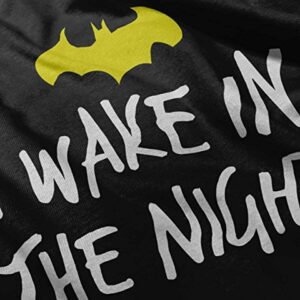 Brisco Brands I Wake in the Night Superhero Bat Baby Romper Boys or Girls