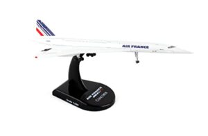 daron worldwide trading postage stamp air france concorde 1/350 airplane model