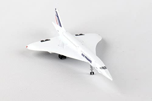 Daron Worldwide Trading Postage Stamp Air France Concorde 1/350 Airplane Model